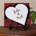Heart Rose Canvas Wall Art